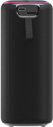 Gembird Bluetooth Speaker 10W with Radio and Battery Life up to 4 hours Black SPK-BT-LED-08L