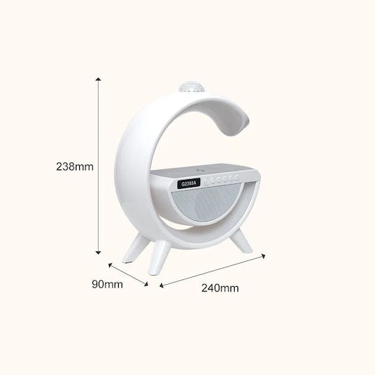 G2388A Ηχείο Bluetooth 5W με Ραδιόφωνο και Διάρκεια Μπαταρίας έως 2 ώρες Πολύχρωμο