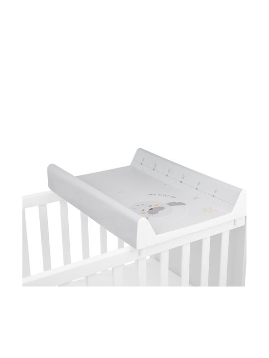 Kikka Boo Σκληρή Αλλαξιέρα Seally Me από Πλαστικό Γκρι 50x70cm