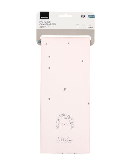 Kikka Boo Преносима подложка за смяна Hedge Hugs от Пластмаса Hedge Hugs 50x80см