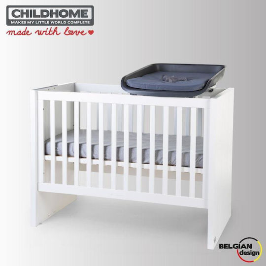 Childhome Evolux Changing Mat Crib 83x60 Cm Anthracite