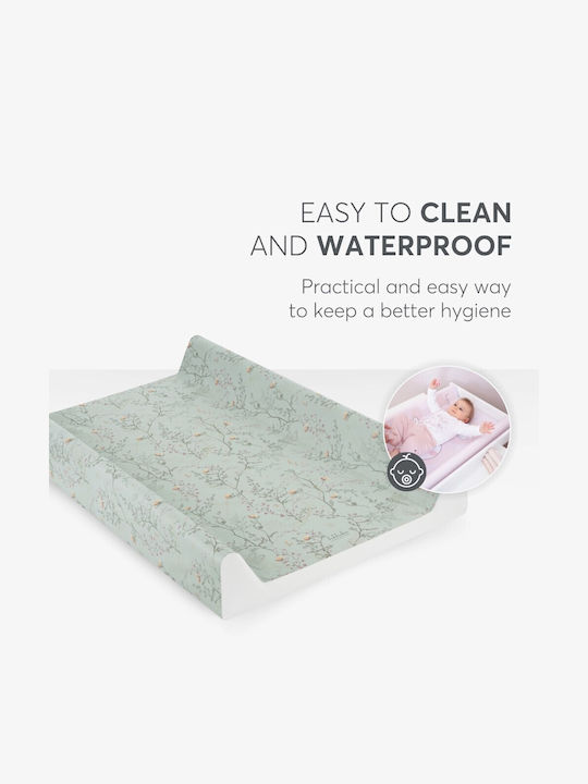 Kikka Boo Soft Changing Pad with Cover Secret Garden made of Plastic Secret Garden Green 50x80cm