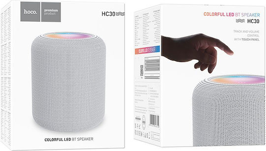 Hoco Bluetooth-Lautsprecher 5W mit Radio und Akkulaufzeit bis zu 3 Stunden Gray HC30