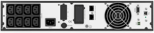 Digitus DN-170094 UPS Устройства On-Line 1500VA 1500W с 8 IEC Гнезда