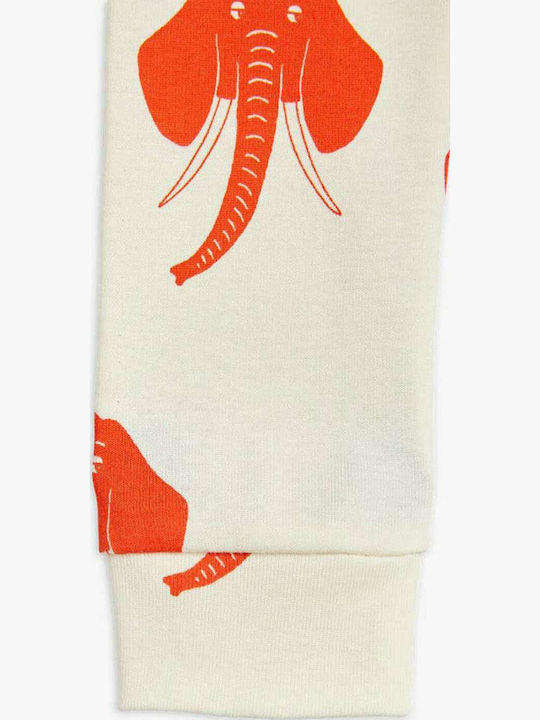 Παιδικο Κολαν Elephants Aop Leggings 2223012011 Offwhite