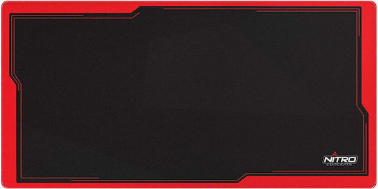 Nitro Concepts Deskmat DM12 Gaming Padel Pentru Mouse XXL (1200mm) Negru/Roșu NC-GP-MP-004
