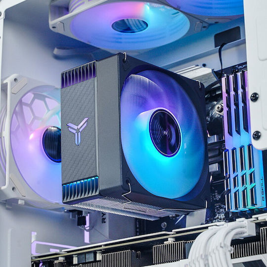 Jonsbo CR-1000 EVO CPU Cooling Fan with RGB for AM4/AM5/1200/115x/1700 Socket