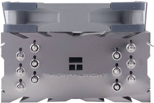Thermalright Venomous Plus Ψύκτρα Επεξεργαστή για Socket 2011/2066/AM4/115x με ARGB Φωτισμό Γκρι