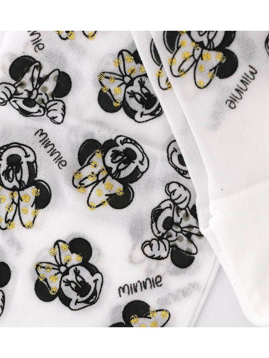 Disney Παιδικό Καλσόν Λευκό Minnie Mouse 40 Den