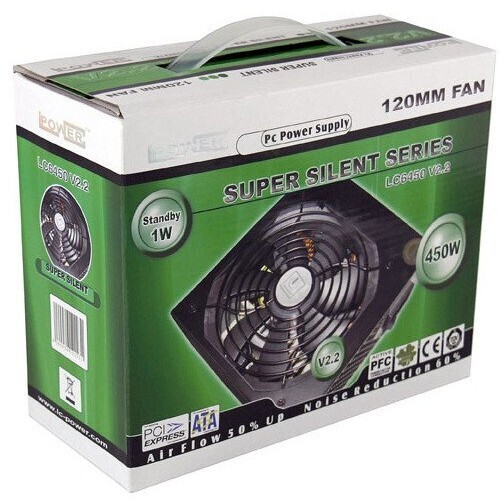 LC-Power LC6450 rev. 2.3 450W Μαύρο Τροφοδοτικό Υπολογιστή Full Wired 80 Plus Bronze