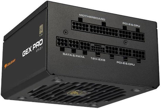 Cougar CGR GEXP-650 650W Μαύρο Τροφοδοτικό Υπολογιστή Full Modular 80 Plus Gold