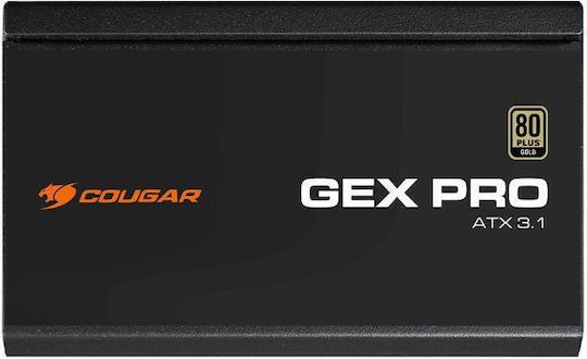 Cougar CGR GEXP-850 850W Черен Компютърно захранване Пълен модул 80 Plus Gold