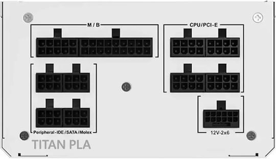 Montech Titan PLA 750W 750W Negru Sursă de Alimentare Calculator Complet modular 80 Plus Platinum
