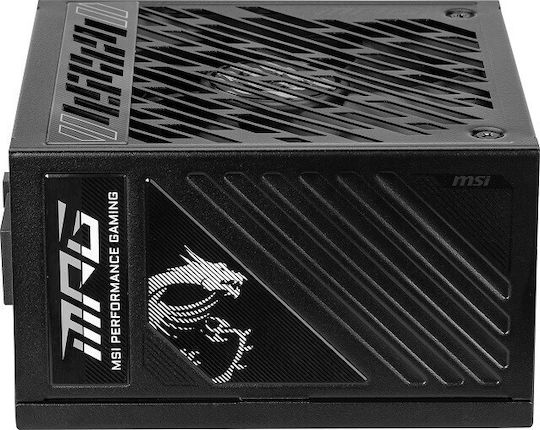 MSI MPG A1250GS PCIE5 1250W Μαύρο Τροφοδοτικό Υπολογιστή Full Modular 80 Plus Gold