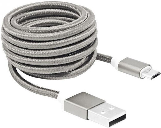 Sbox Usb To Micro Usb Male Male 1.5m Usb-10315w White