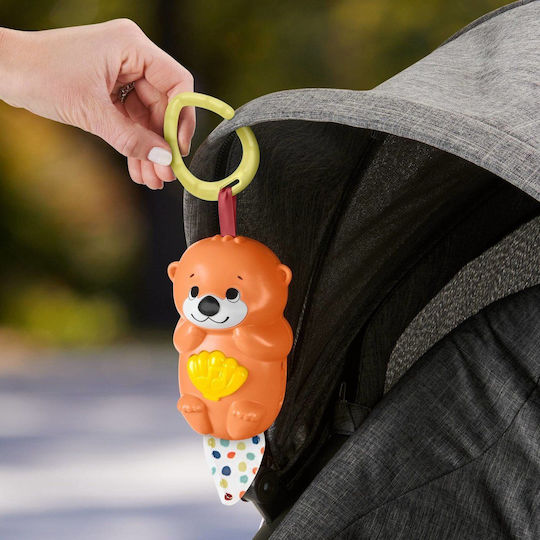 Fisher Price Pendant Toy for Car with Music Otter for 0++ Months HHT05