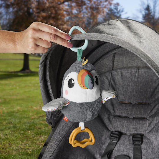 Fisher Price Pendant Toy for Crib and Stroller Soft Toucan for 0++ Months