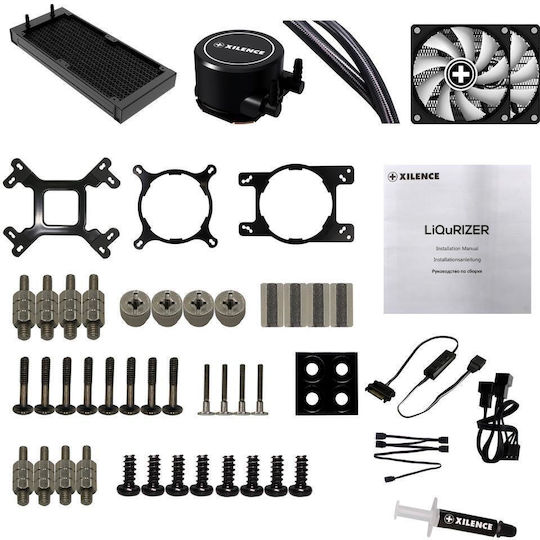 Xilence LiQuRizer LQ240 ARGB CPU Water Cooling Dual Fan 120mm for Socket 1200/115x