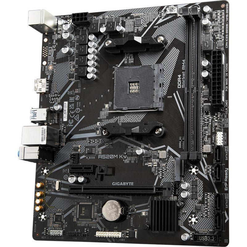 Gigabyte rev. 1.0 Motherboard Micro ATX με AMD AM4 Socket (A520M K V2)