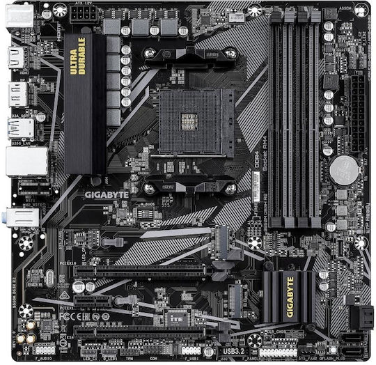 Gigabyte B550M DS3H R2 Motherboard Micro ATX με AMD AM4 Socket