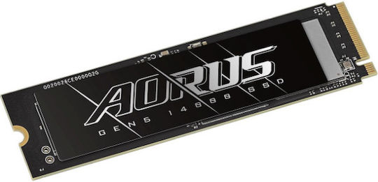 Gigabyte AORUS Gen5 14000 SSD 2TB M.2 Type with PCI Express 5.0 Connection PS5 Compatible AG514K1TB