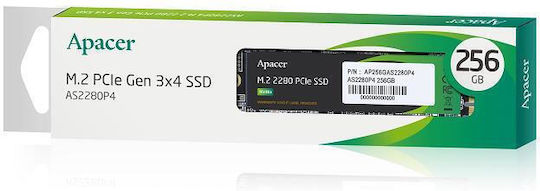 Apacer AS2280P4 SSD 256GB M.2 NVMe PCI Express 3.0
