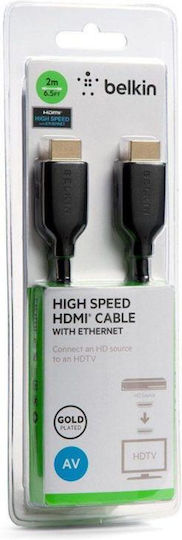 Belkin HDMI 1.4 High Speed 1080p 120Hz Cable HDMI Male - HDMI Male 5m Black