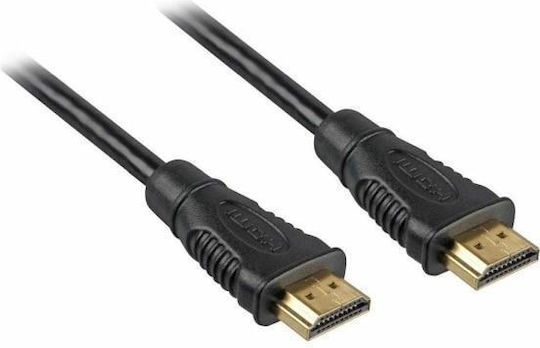 Premiumcord Hdmi High Speed + Ethernet Cable Gold-plated Connectors 1.5m Black