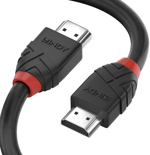 Lindy HDMI 2.0 Premium High Speed 4K 60Hz HDR Cable HDMI Male - HDMI Male 3m Black