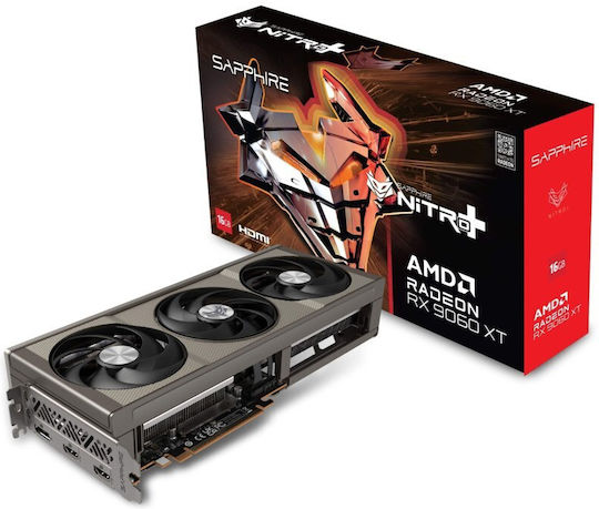 Sapphire Radeon RX 9060 XT 16GB GDDR6 NITRO+ Graphics Card