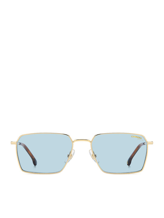 Carrera Men's Sunglasses with Gold Metallic Frame and Grey Gradient Lens 356/S RHL/QZ