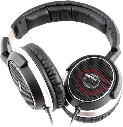 Somic V2 Ενσύρματα Over Ear Ακουστικά Μαύρα