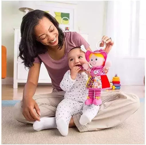 Lamaze Pendant Toy for Stroller and Car with Teether My Friend Emily My Friend Emily for 0++ Months L27026