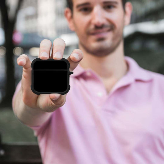 Sonique Colorbloc Series Case Silicone in Black color for Apple AirPods 4