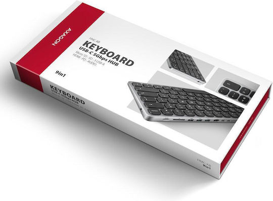 Axagon HMC Keyboard Only English US