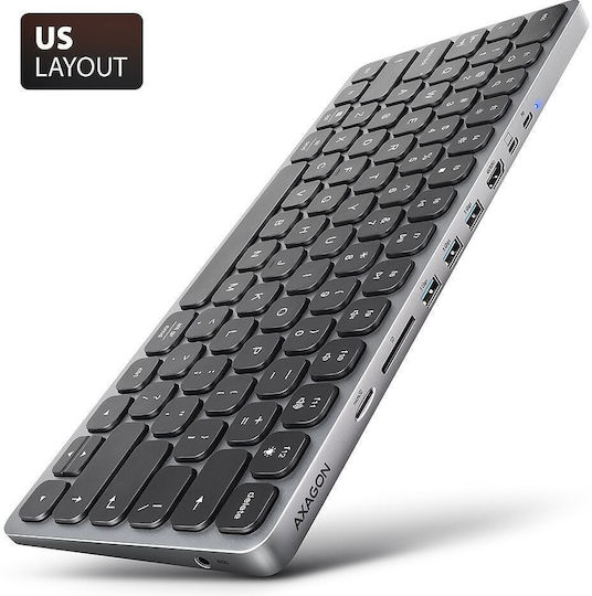 Axagon HMC Keyboard Only English US