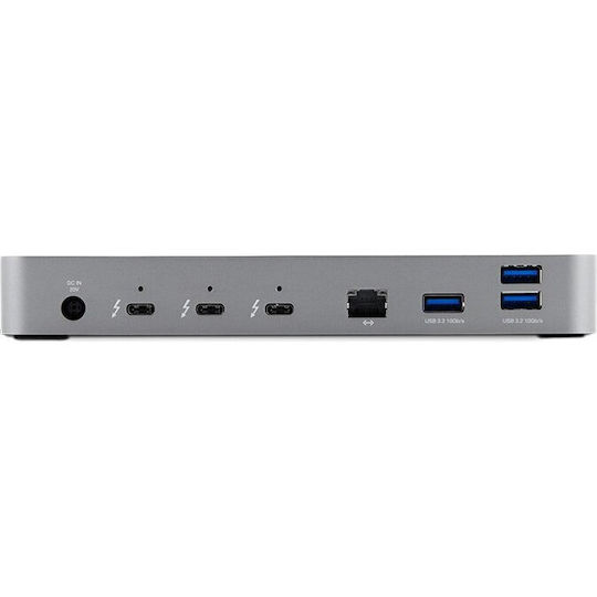 OWC Thunderbolt 4 Stație de andocare cu 4K PD Ethernet și conexiune 2 monitoare Gri (OWCTB4DOCK)
