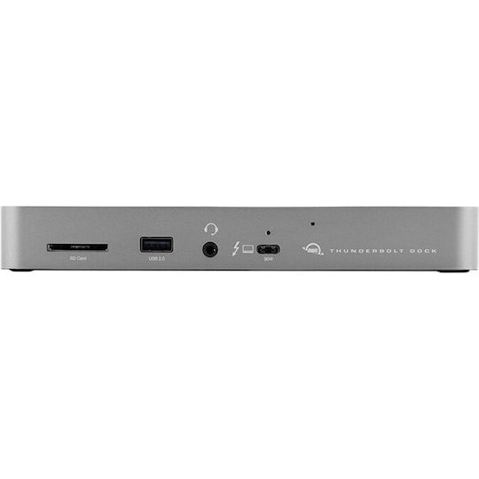 OWC Thunderbolt 4 Stație de andocare cu 4K PD Ethernet și conexiune 2 monitoare Gri (OWCTB4DOCK)