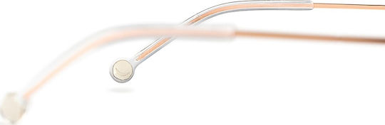 Lentiamo Giuseppe Metal Blue Light Blocking Glasses Rose Gold