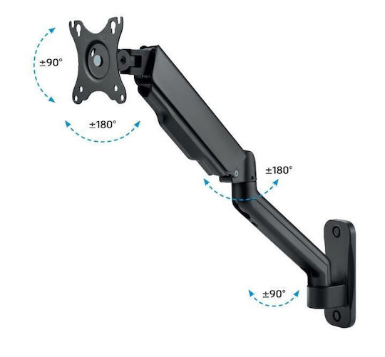 Techly Wandmontiert Halterung Monitor bis 32" mit Arm (ICA-LCD-G112E)