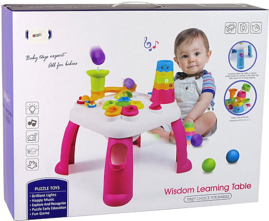 Lean Toys Activity Table with Light and Sounds for 18++ Months