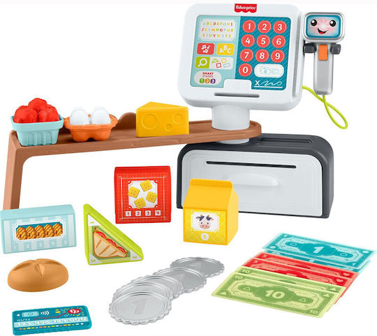 Fisher Price Baby Toy Paizo & Mathaino Educational Cash Register with Sounds for 24++ Months