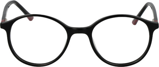 Centrostyle Women's Acetate Prescription Eyeglass Frame Black 47001