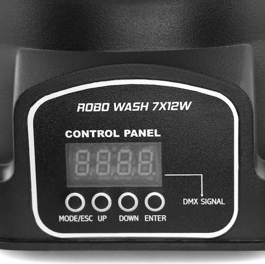 BoomToneDj Φωτορυθμικό Wash LED με Ρομποτική Κεφαλή Boomtone RGBW