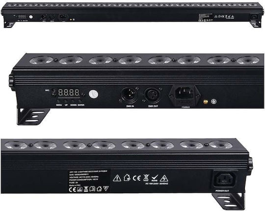Light4me Προβολέας Beam LED RGBW