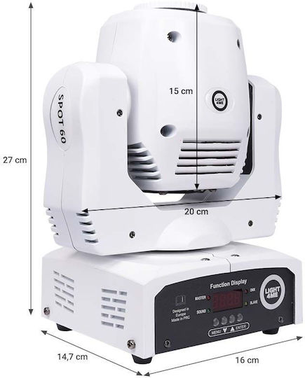 Light4me Φωτορυθμικό Spot LED Mini