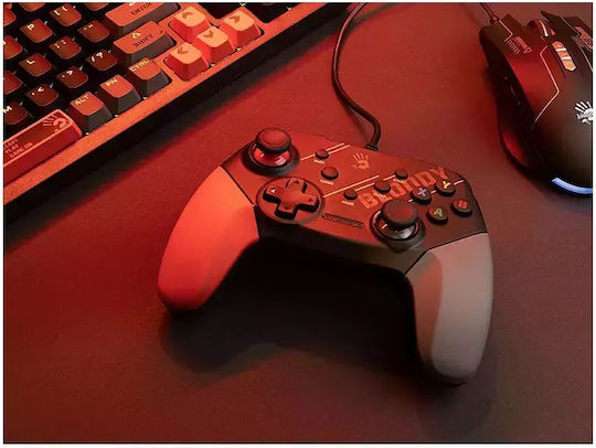 A4Tech GP30 Ενσύρματο Gamepad για Android / PC / PS3 / Switch Sports Red