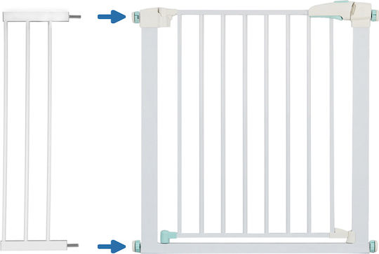 C-TECH Safety Gate Extensions made of Metal in White Color 21x21x21εκ. 1pcs
