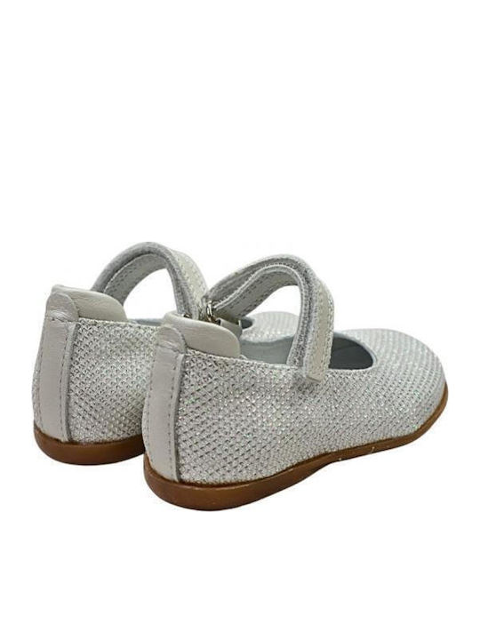 Arties Kids Ballerinas with Hoop & Loop Closure White