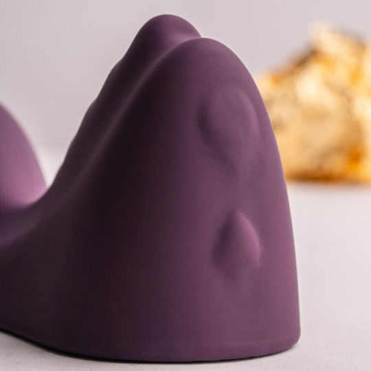Rocks Off Ruby Glow Dusk Seated Vibrator Mini Κλειτοριδικός Δονητής 6.2cm Purple
